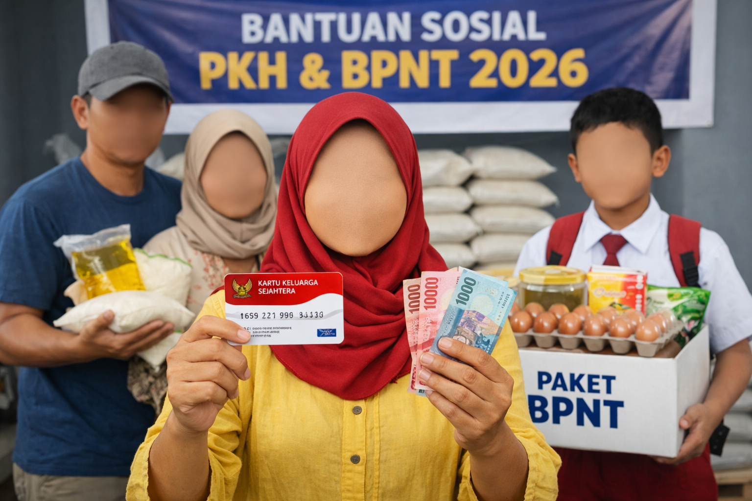 PKH dan BPNT 2026 Tetap Cair, Ini Daftar Bansos yang Dilanjutkan dan Dihentikan Pemerintah